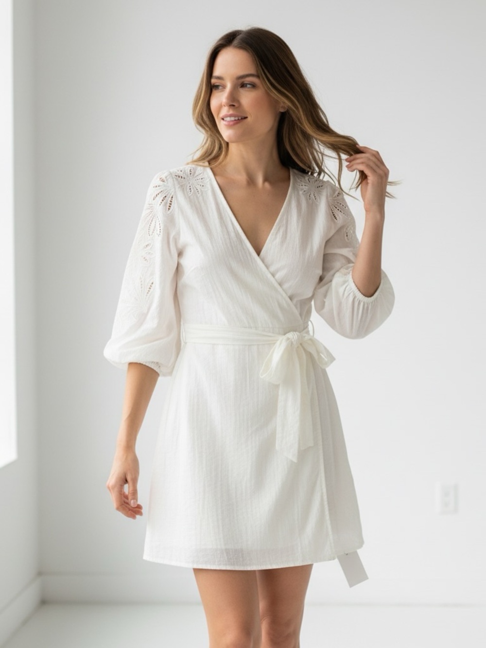 New DKNY white dress retail $149 size 8